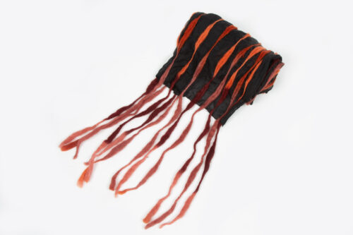 Filzschal "Softstring" Koralle