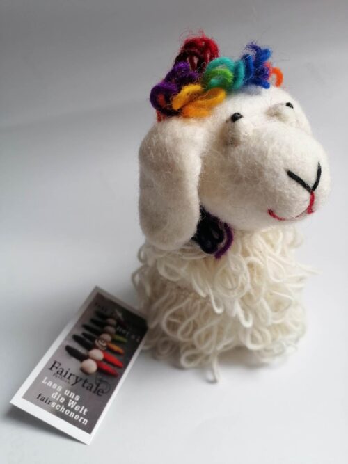 Filz Das bunte Schaf der Familie