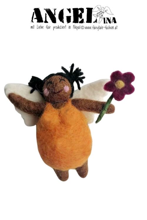 ANGELina mit Blume