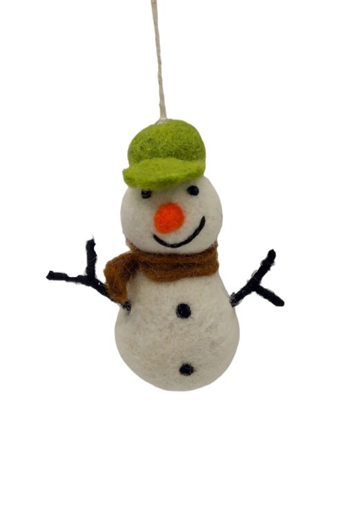 Filz Schneemann