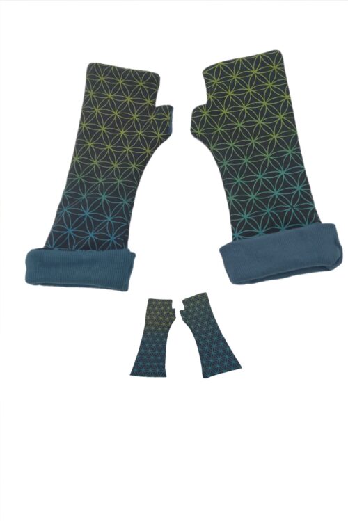 Stulpen "Cool Universe" Stahlblau