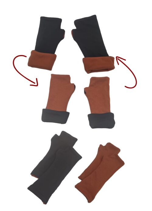 Stulpen Schwarz-Rost