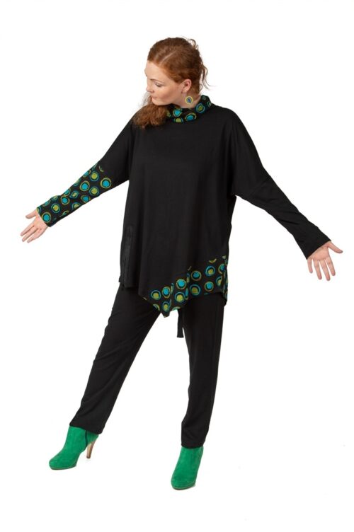 Tunika assymetrisch "Art"