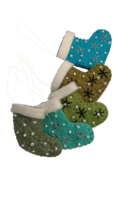 Stiefelchen Anhänger frische Farben