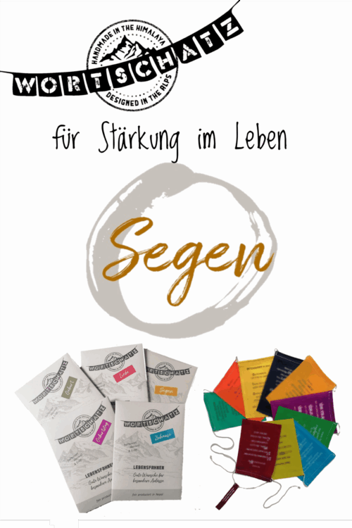 Wortschatz-Fahnen Segen