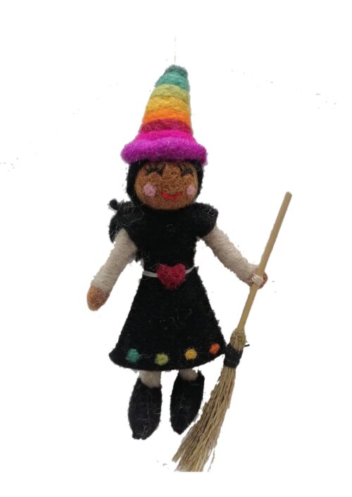 Rainbow-Hexe Anhänger