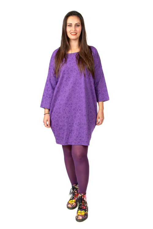 Tulpen Tunika "Silky" Soft Purple