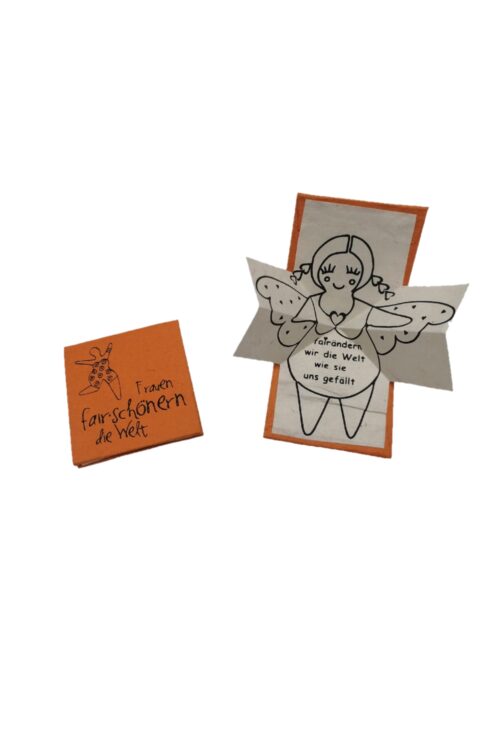 Klappkarte Fairänderung