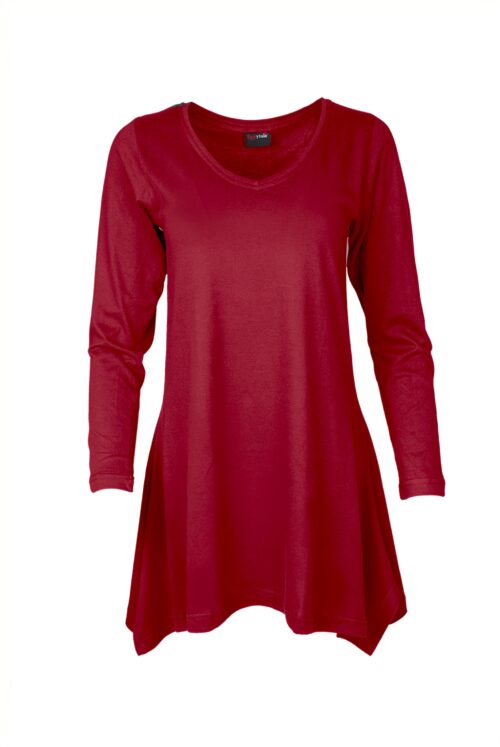 Shirt "LUCY" Burgund