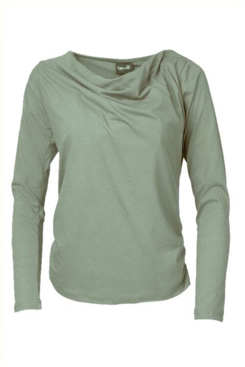 Shirt "STAR" Lindgrün
