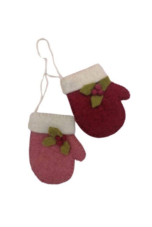 Handschuhe Anhänger Rose (2er-Set)