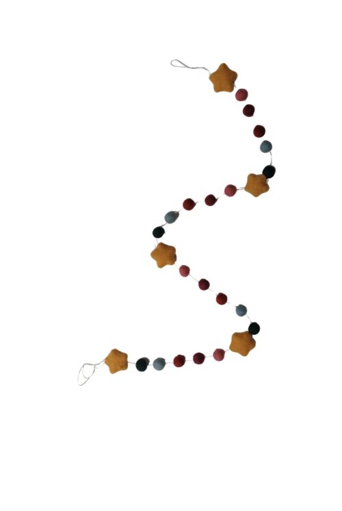 Filz Mobile Sterne gelb