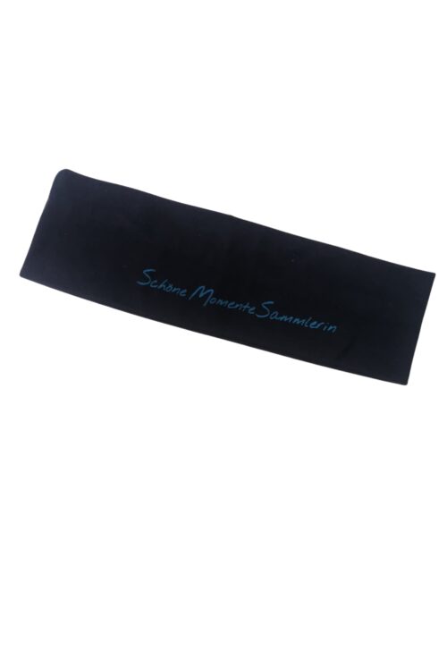 Stirnband "Schöne Momente Sammlerin" Blau