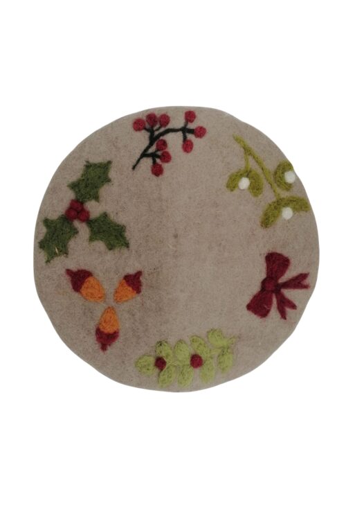 Filz Untersetzer "Idylle"