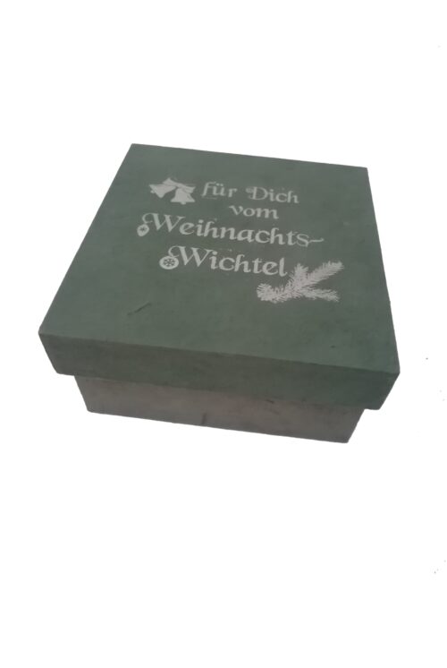 Geschenkbox Für dich vom Weihnachtswichtel