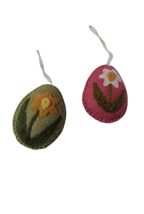 Ostereier Anhänger Narzisse