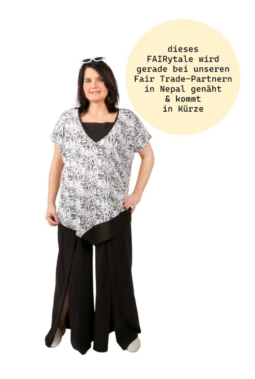 Triangel-Shirt "Black Farn"