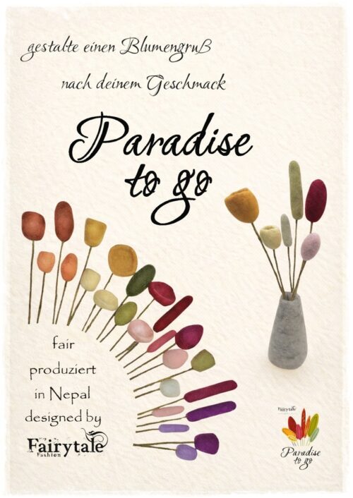 Plakat Paradise to go