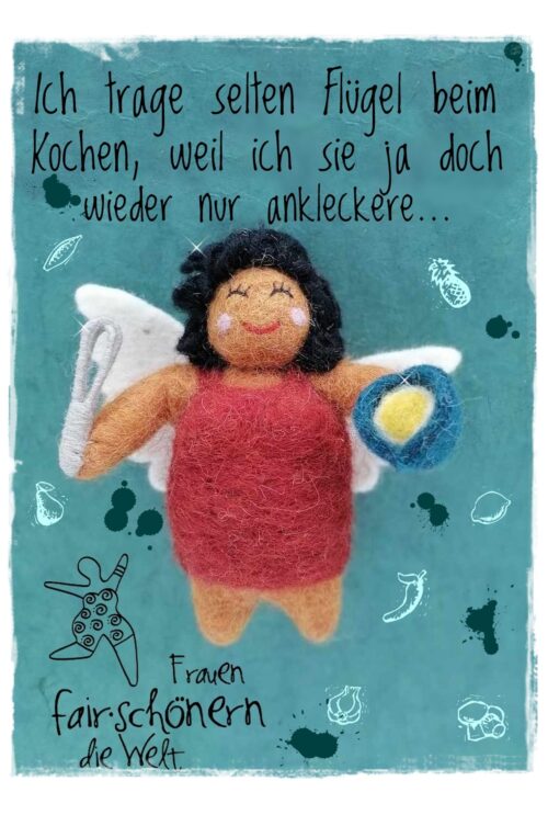 ANGELina Postkarte Köchin (5 Stk)