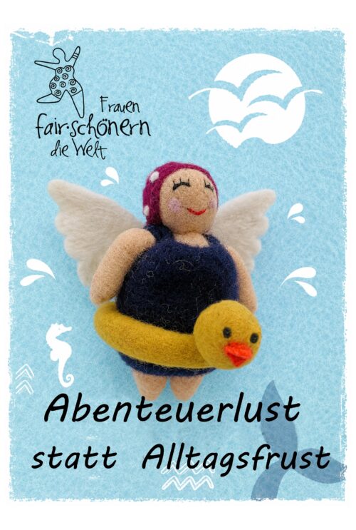 ANGELina Postkarte Nixe (5 Stk)